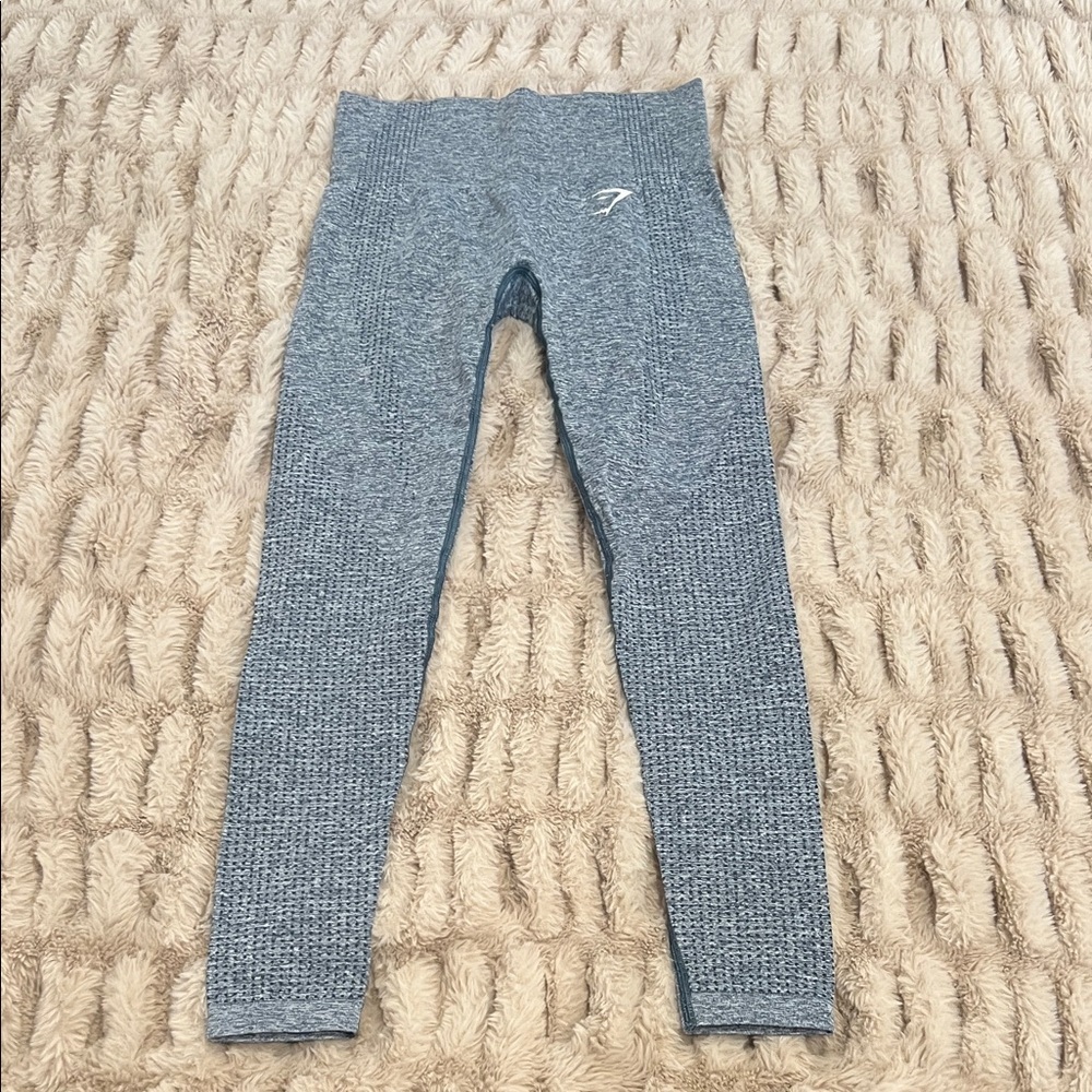 Gymshark Vital Seamless High Waist Leggings – Blue – Women’s Size XS